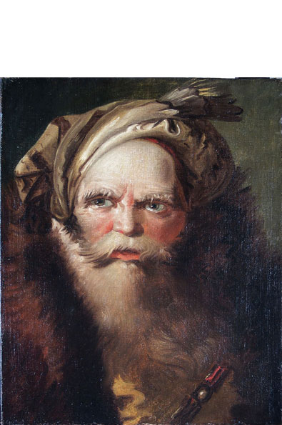 S Bohm Lorenzo Baldissera Tiepolo Head of a Turbaned Philosopher